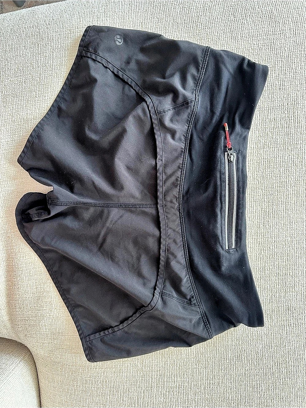 Lululemon Speed Up Short Black Athletic Shorts